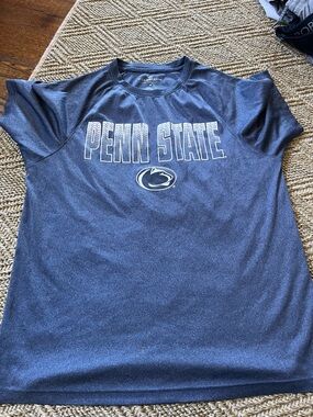 Colosseum Men's Blue Penn State Logo Tee
